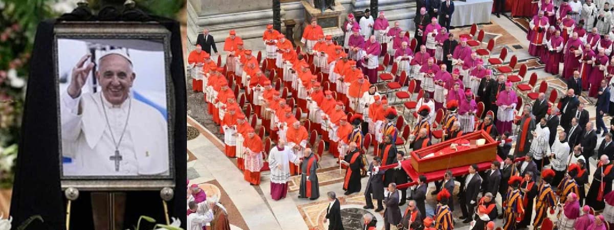 ලොවක් කම්පා කරමින් ස්වර්ගස්ථ වූ අතිඋතුම් ශුද්ධෝත්තම ෆ්රැන්සිස් පාප් වහන්සේගේ අවමංගල්ය දේව මෙහෙය ඇරඹෙයි