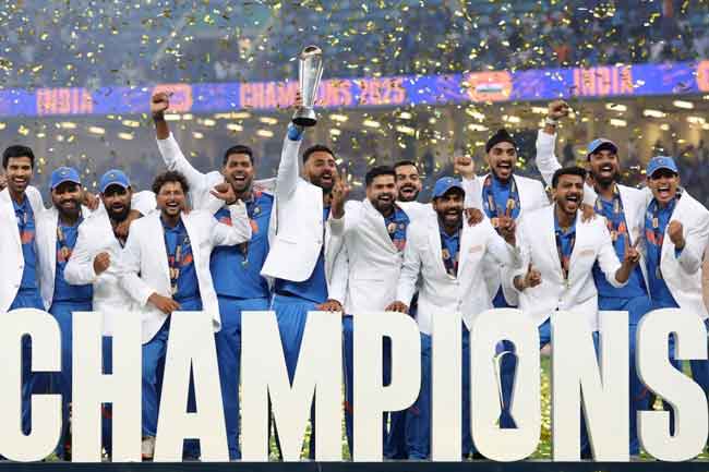 ශූරයන්ගේ කුසලානය දිනූ ඉන්දියාවට සුපිරි ත්‍යාග මුදලක්