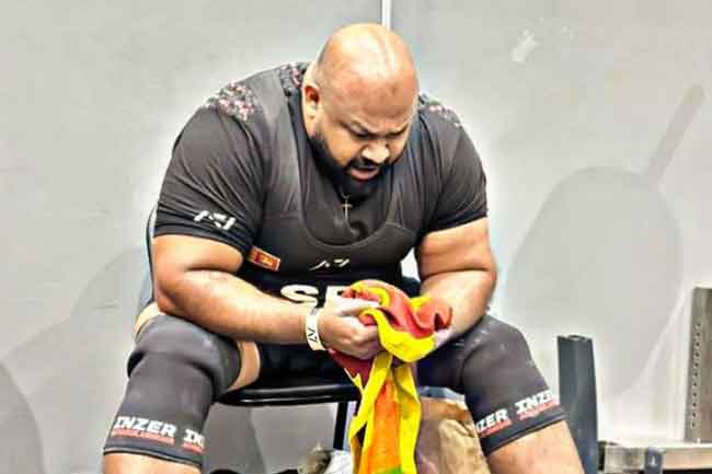 ආසියානු පැසිෆික් සවි එසවීමේ තරගාවලියේ රන් පදක්කම රන්සිළු දිනා ගනියි