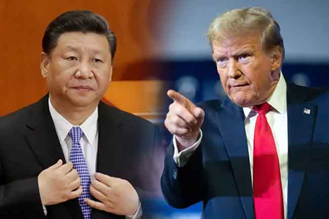 ට්‍රම්ප්ගේ තීරුබදුවලට එරෙහිව චීනය අවසානය තෙක් සටන් කිරීමට සැරසෙයි