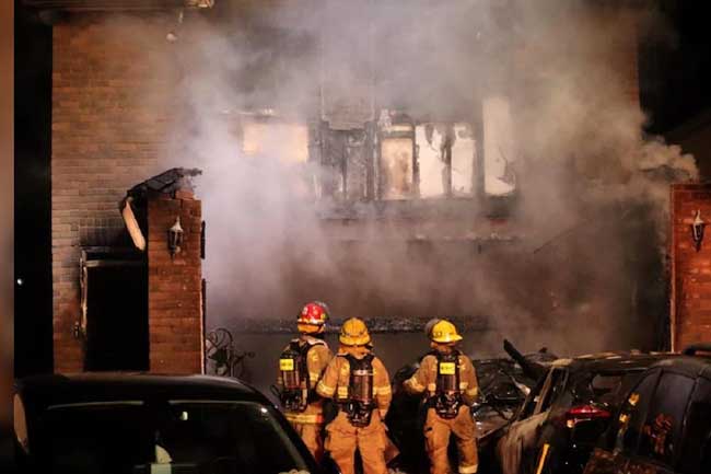 චීනයේ වැඩිහිටි නිවාසයක ගින්නක්