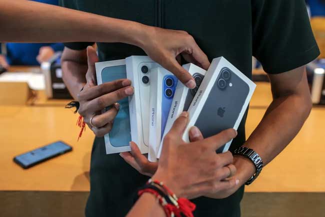 ඉන්දියාවේ iPhone නිෂ්පාදන මෙහෙයුම් ඉහළට