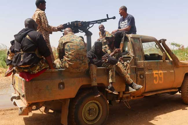 RSF අවිගත් කල්ලිය සුඩානයේ අල්ලාගත් කලාප තුළ නව රජයක් පිහිටුවයි