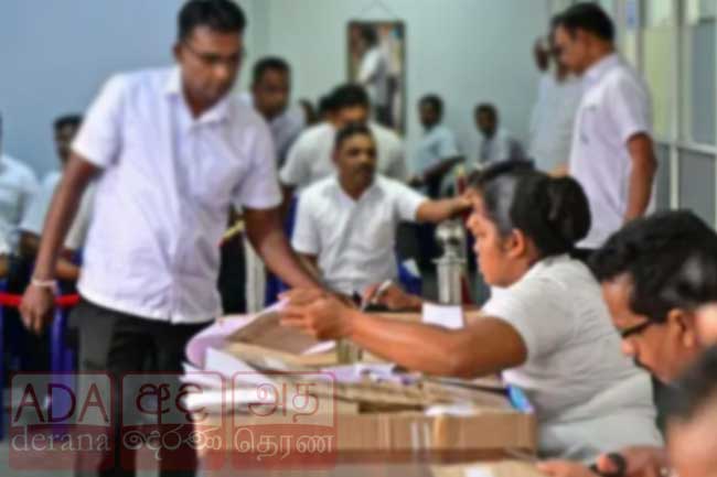 පුංචි ඡන්දයේ තැපැල් ඡන්ද සලකුණු කිරීම අද සිට