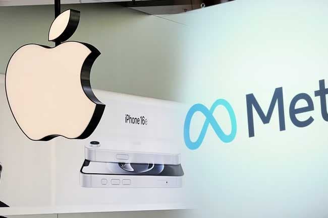 ඇපල් සහ මෙටා සමාගම්වලට ඩොලර් මිලියන ගණනක දඩයක්