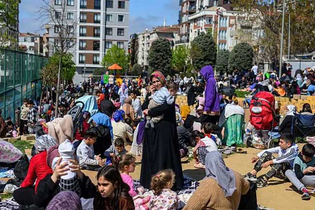 තුර්කියේ භූකම්පන මාලාවක්