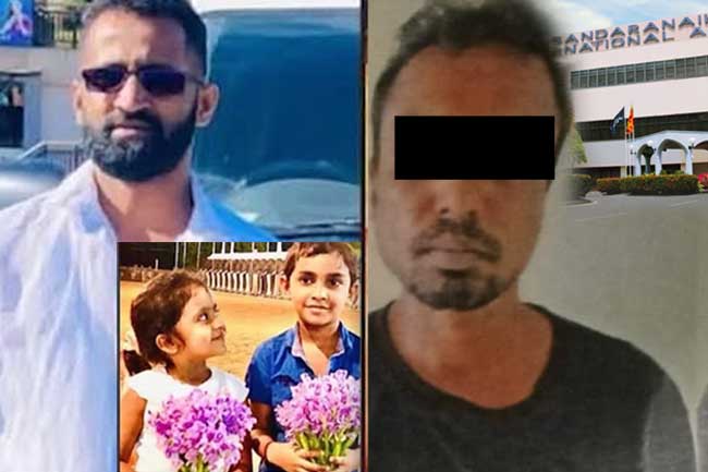 මිද්දෙණිය ත්‍රිත්ව ඝාතනයේ යතුරුපැදිකරු කටුනායකදී අත්අඩංගුවට