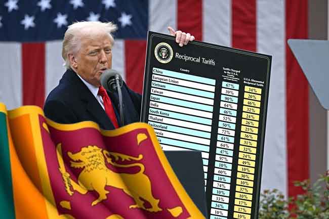 අමෙරිකානු තීරුබදු සම්බන්ධයෙන් රජය විසින් කරනු ලබන ප්‍රකාශය