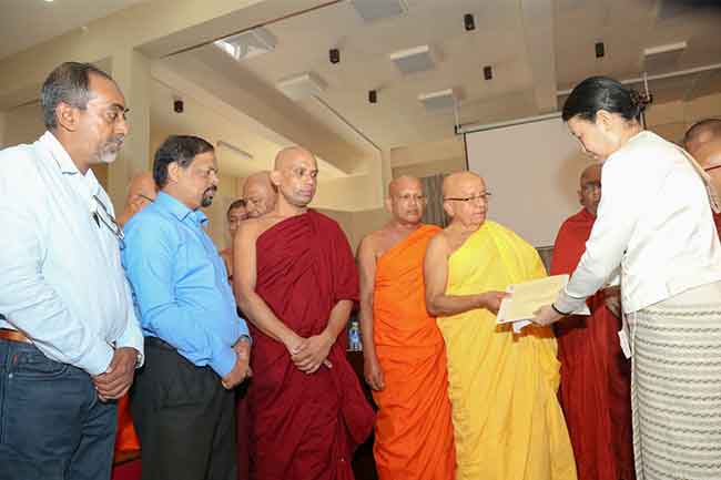 සමස්ත ලංකා ශාසනාරක්ෂක මණ්ඩලයෙන් මියන්මාරයට මිලියන 45ක්