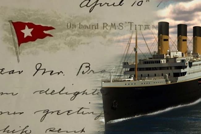 ටයිටැනික් මතකය යළි අවදි කළ ලිපිය