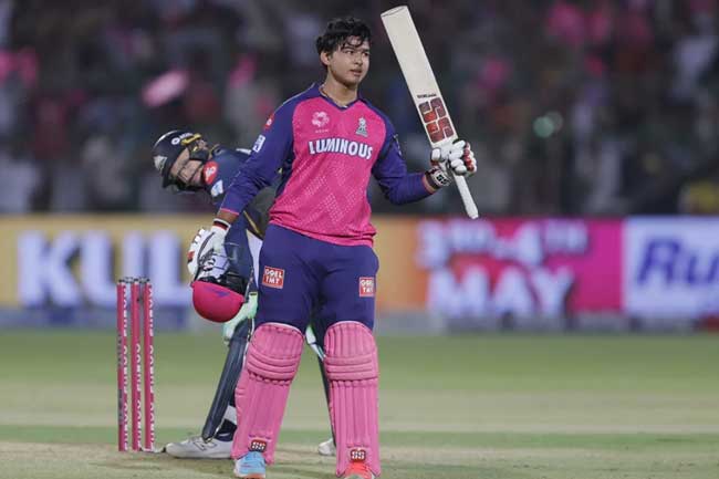 වෙයිභව් සූර්යවංශි IPL වාර්තා පොත් අලුත් කරයි