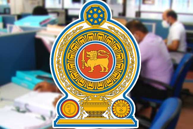 රාජ්‍ය  සහ අර්ධ රාජ්‍ය සේවක සංඛ්‍යාව 1,150,000 පනී